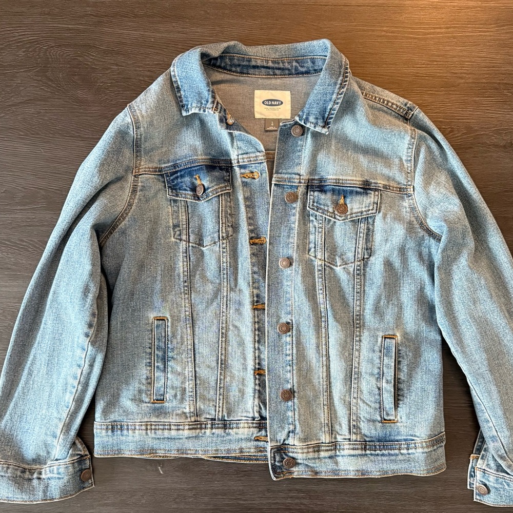 Old Navy Medium Wash Denim Jacket